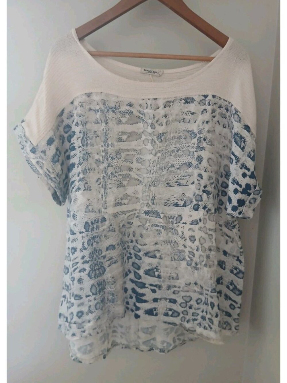 Lungo L'Arno 100% Linen Blouse